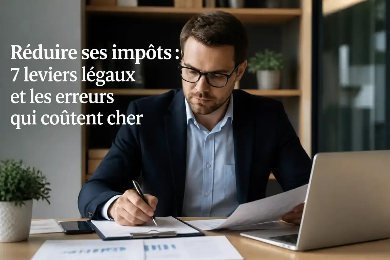 Réduire ses impôts : 7 leviers légaux et les erreurs qui coûtent cher
