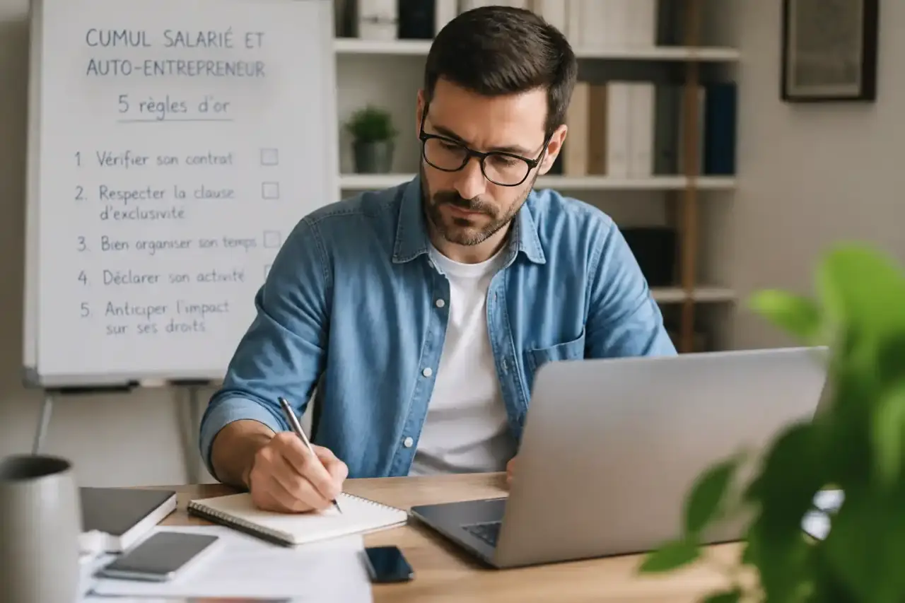 Cumul salarié et auto-entrepreneur : 5 règles d'or pour sécuriser votre projet