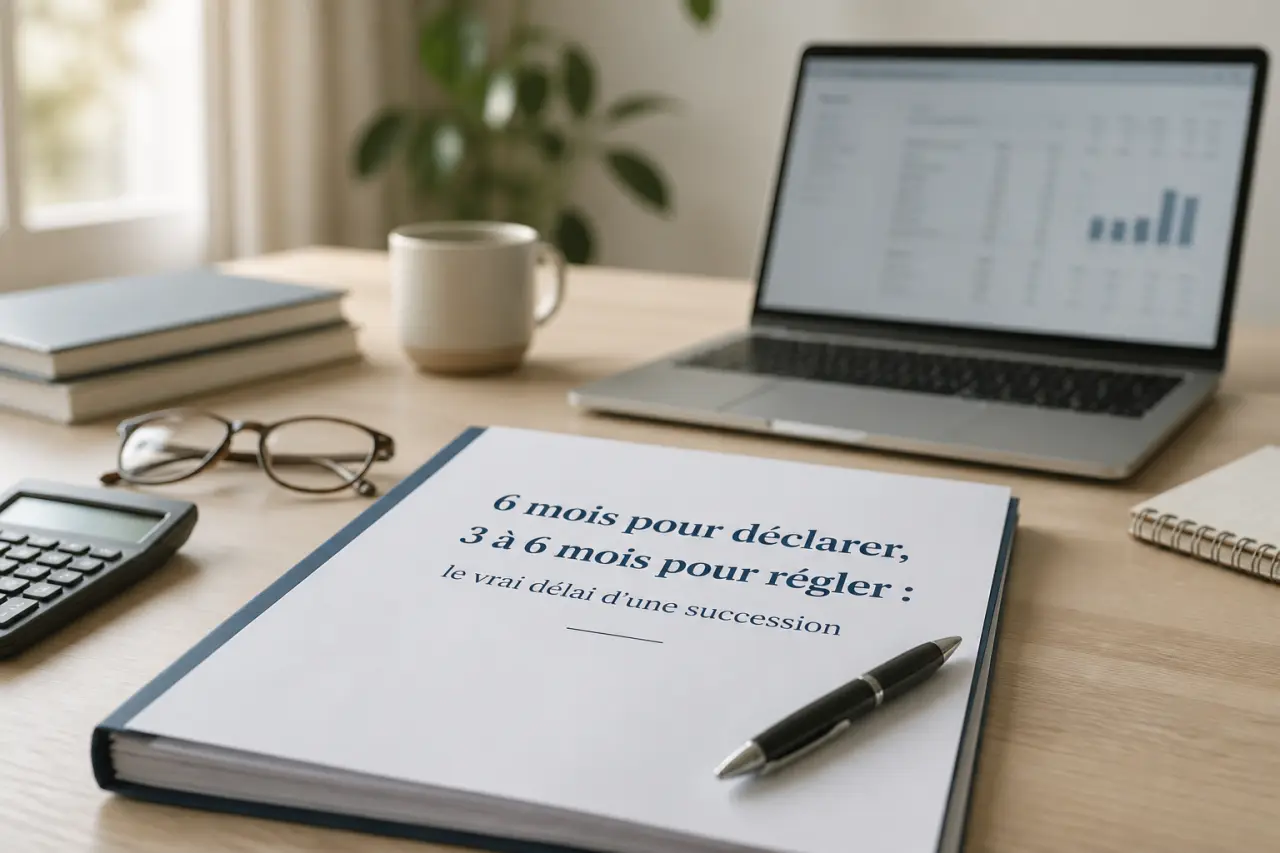 6 mois pour déclarer, 3 à 6 mois pour régler : le vrai délai d’une succession